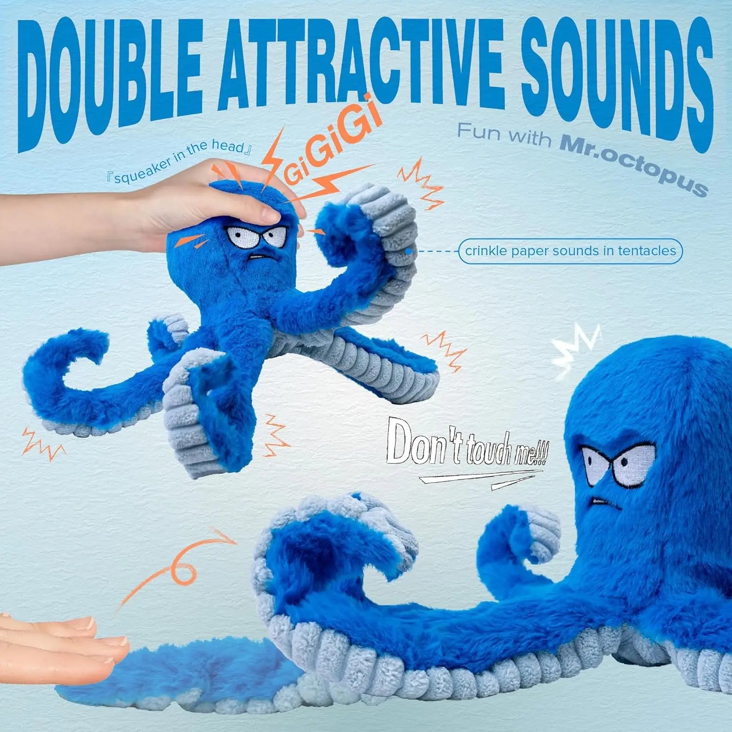 Interactive Plush Dog Toy