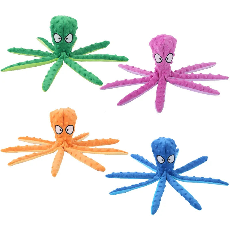 Dog Vocal Octopus Toy
